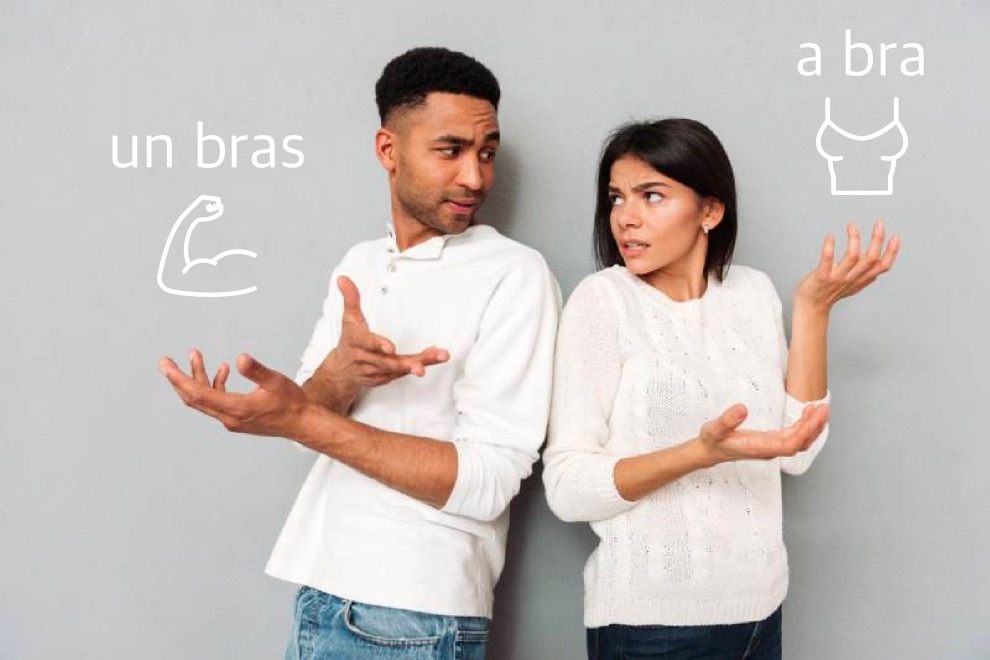 Translate BRAS from French into English