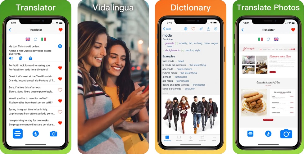 Tradutor e Dicionário Italiano + para iPhone