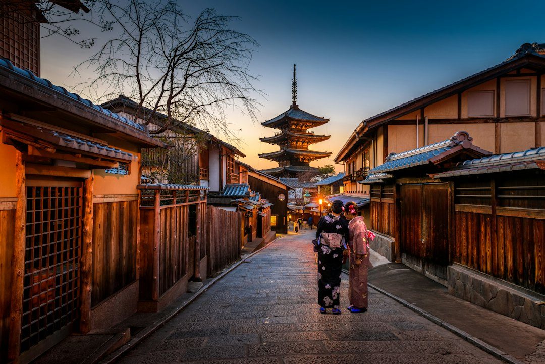 Temple in Kyoto Japan