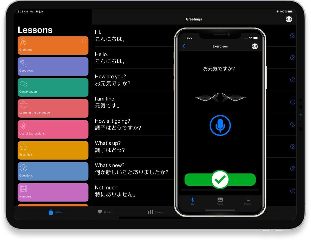 Learn Japanese iPhone iPad