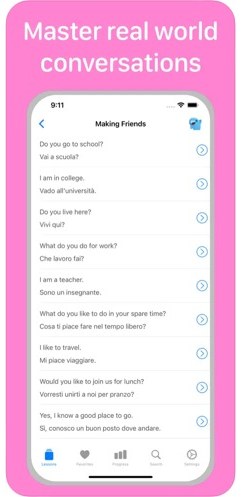 Lingidy AI tutor on iPhone