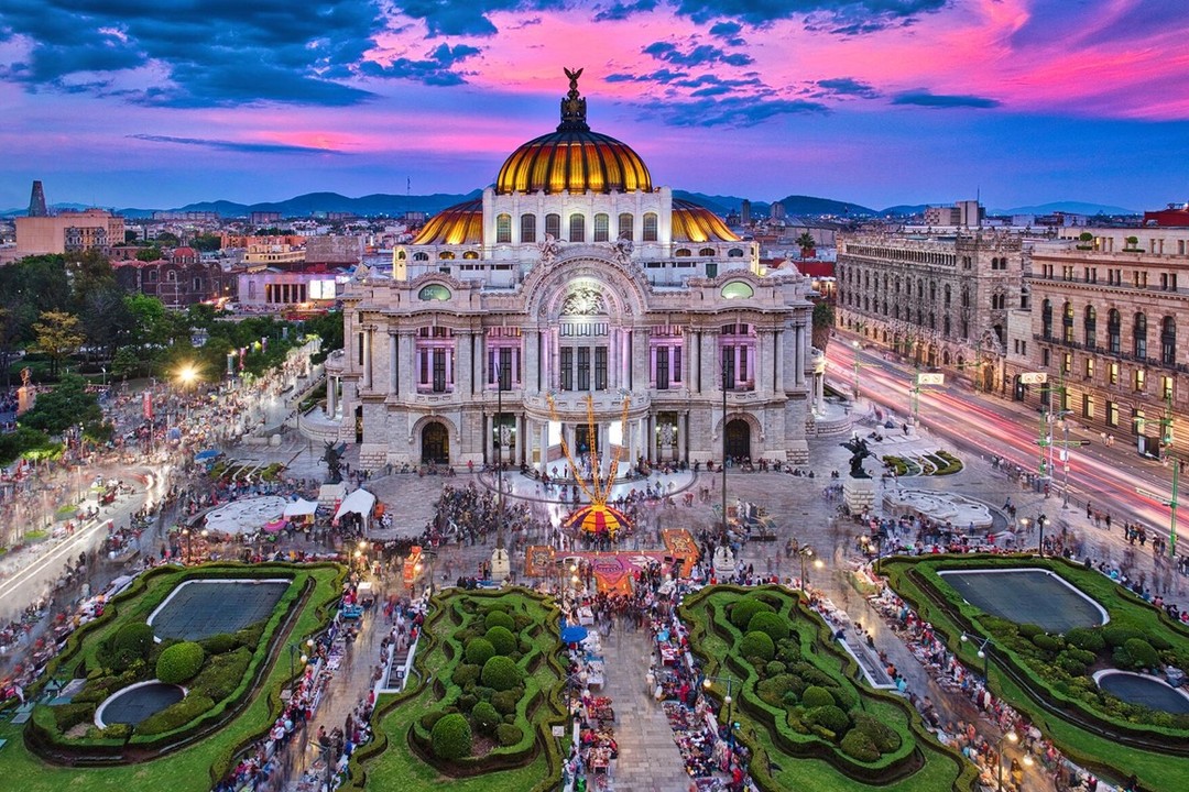 Mexico City Palace of Fine Arts