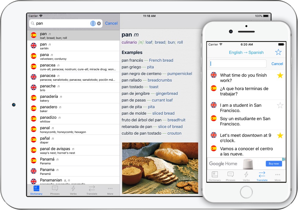 Traductor Y Diccionario Ingles Espanol Para Iphone Ipad