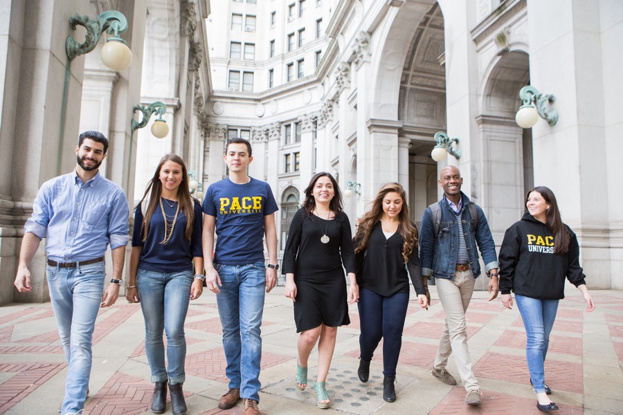 Pace University students
